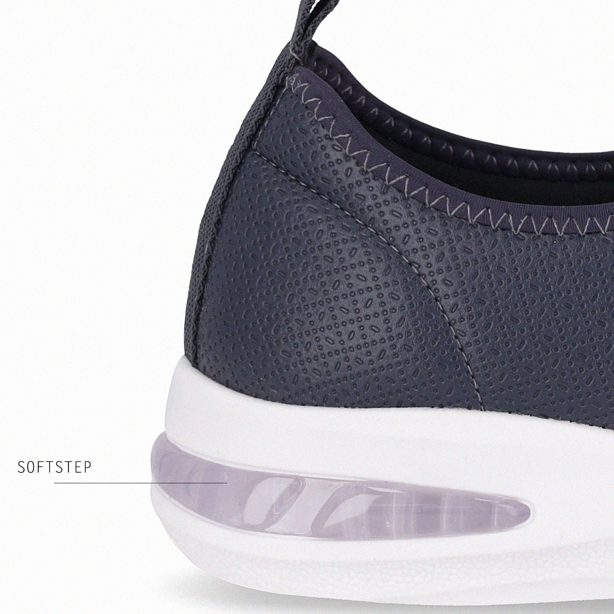 Zapatilla SoftStep Anabela Azul