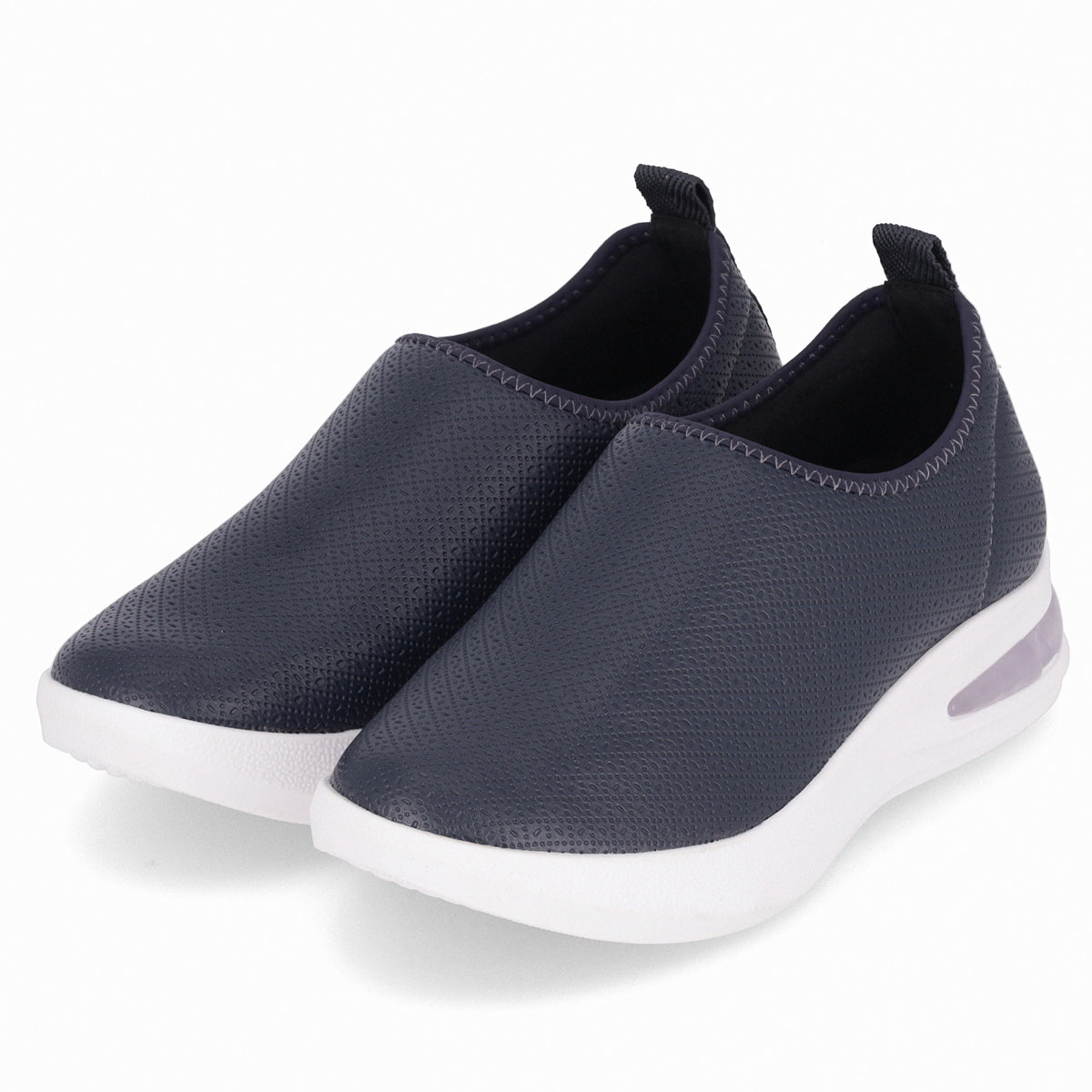 Zapatilla SoftStep Anabela Azul