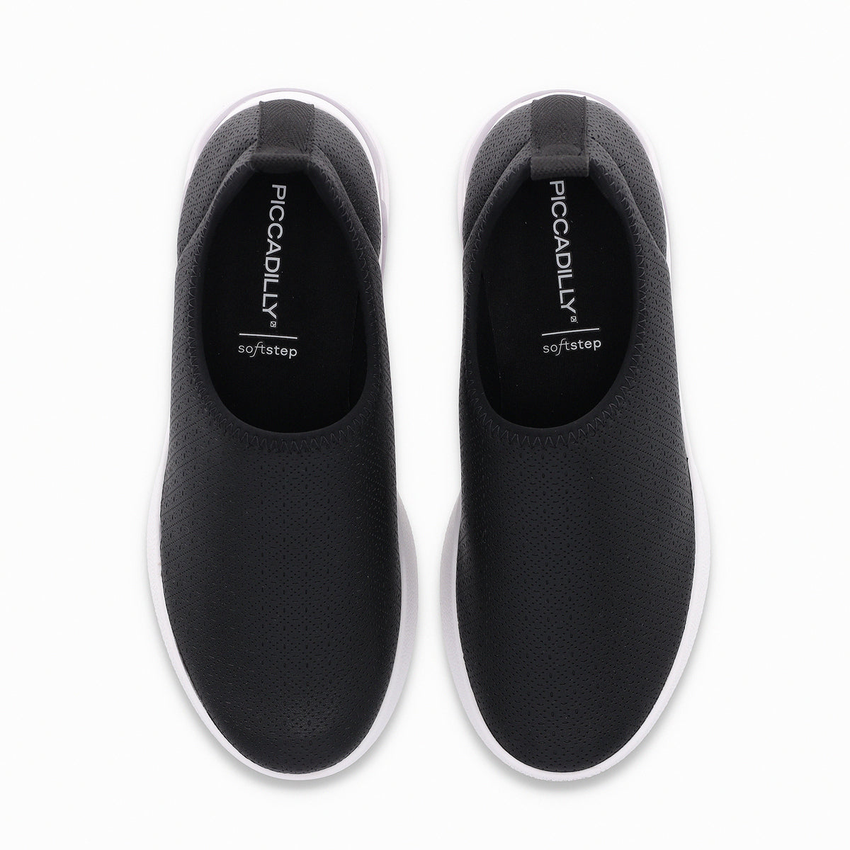 Zapatilla SoftStep Negro Anabela