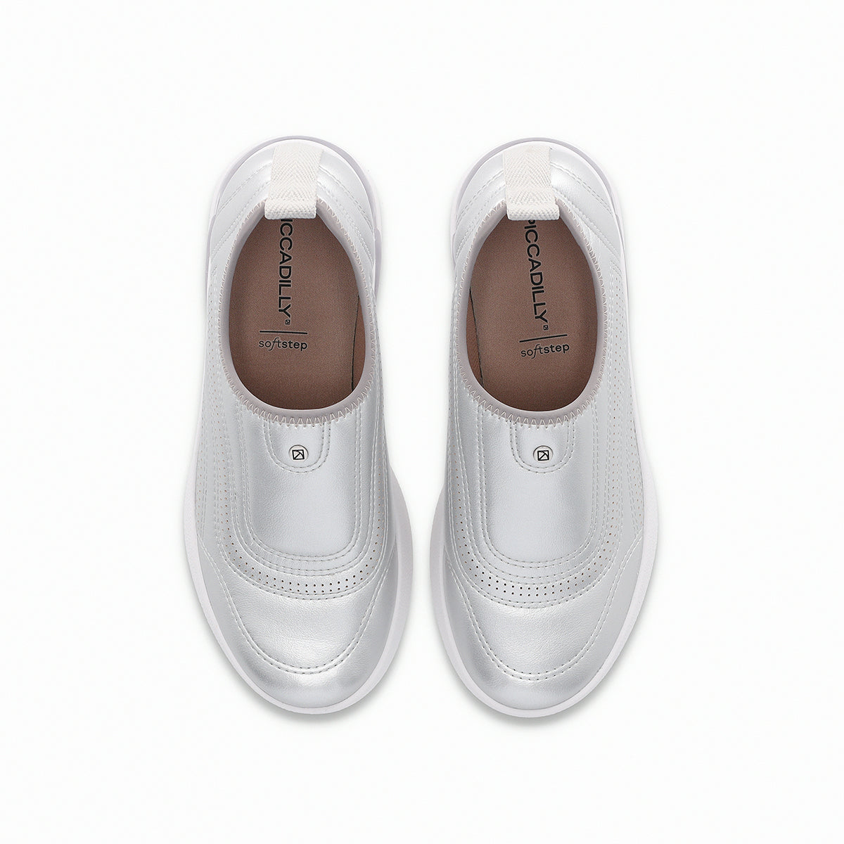 Zapatilla Soft Step Plata