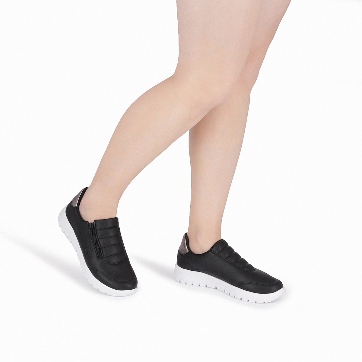 Zapatilla Vicky/Cierre Negro