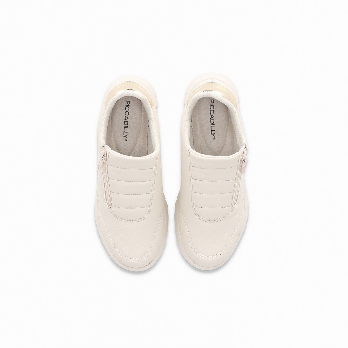 Zapatilla Vicky/Cierre Crema