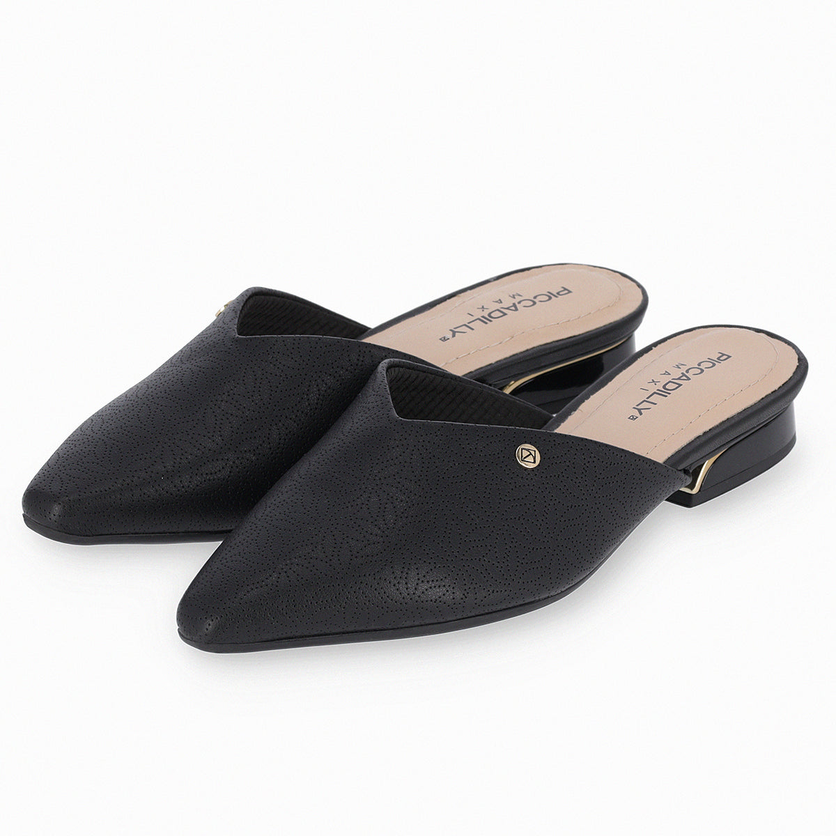 Zapato Silvia Floral Negro