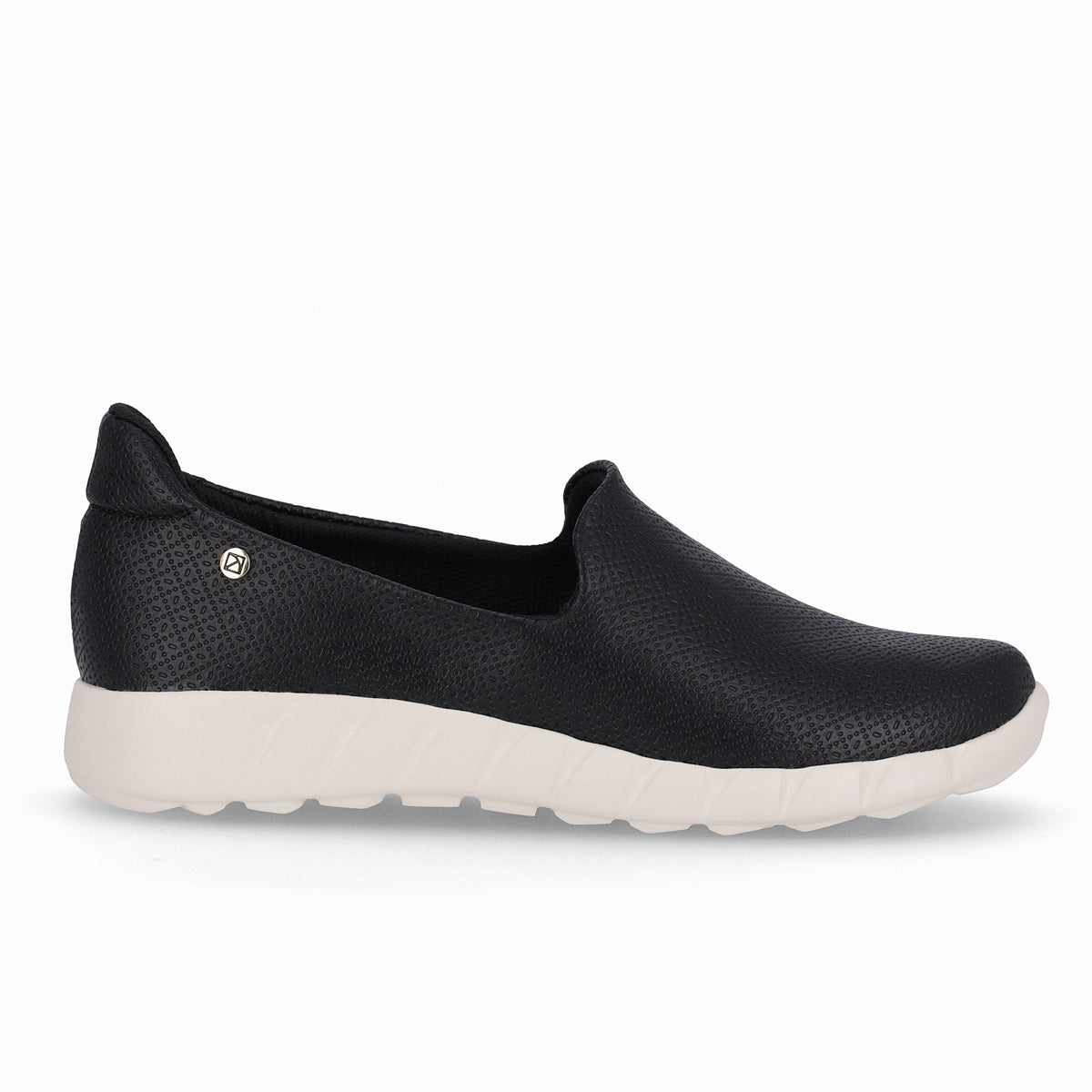 Zapatilla Fabi Negro/Crema