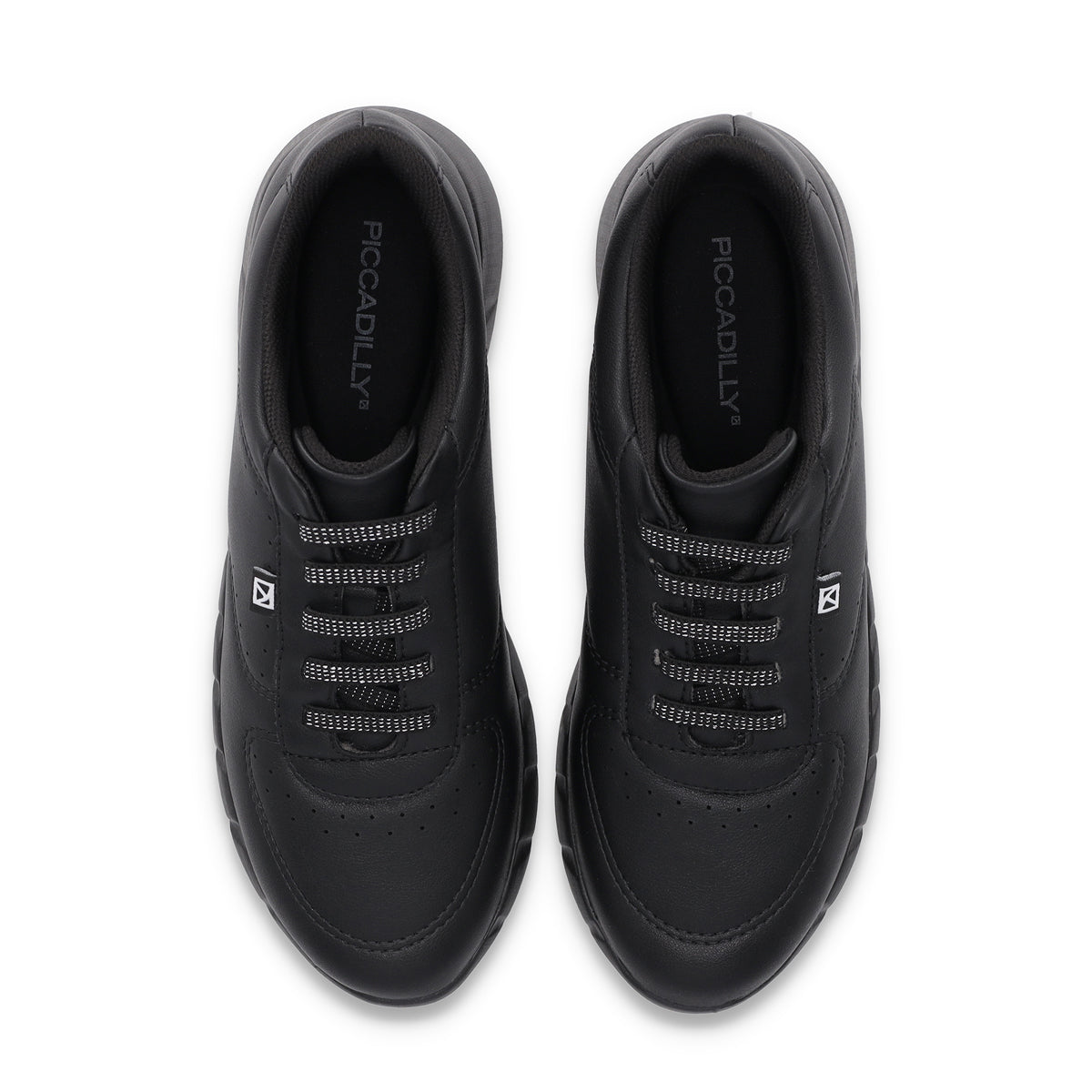 Zapatilla Fabi Negro/Crema 620