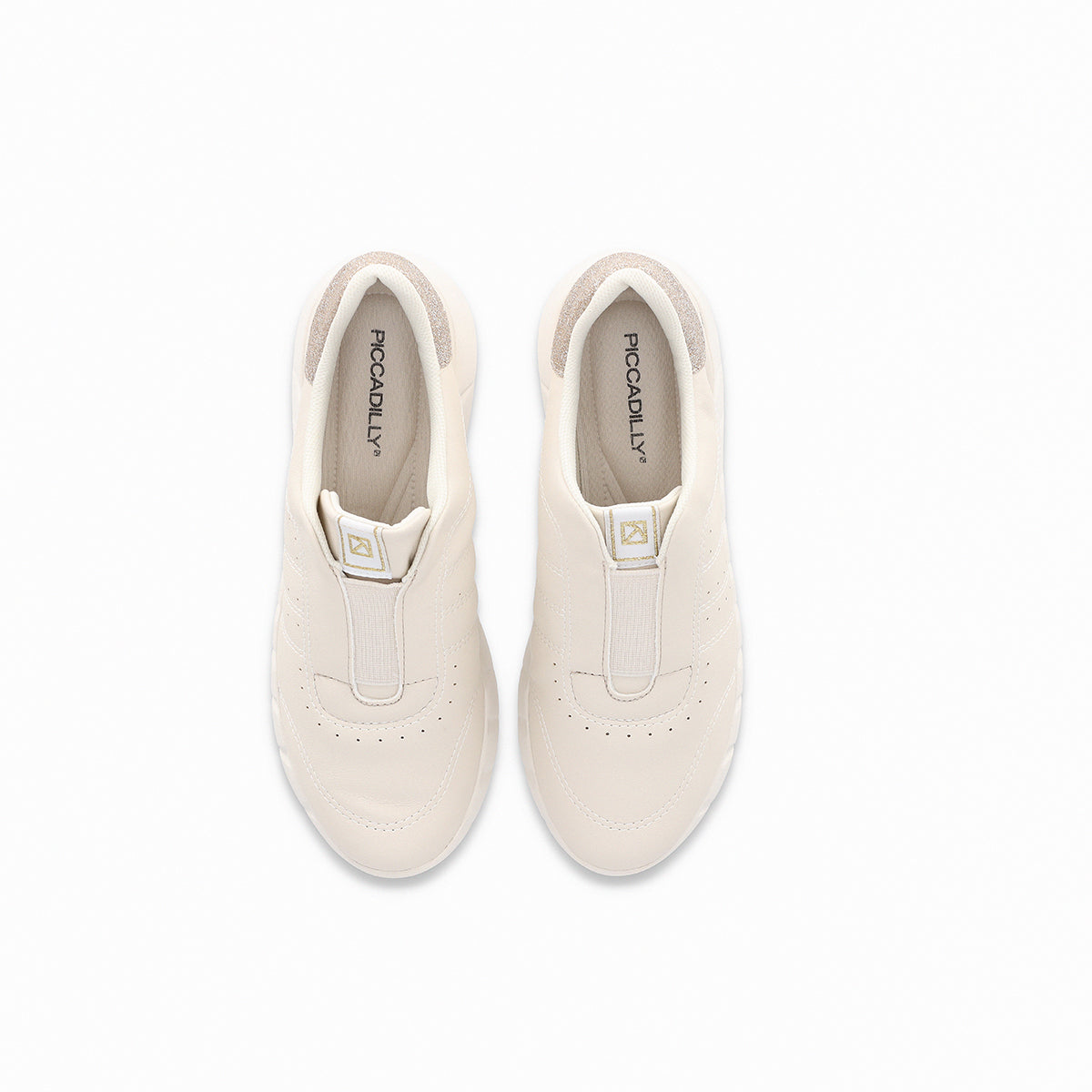 Zapatilla Fabi Crudo/Glitter