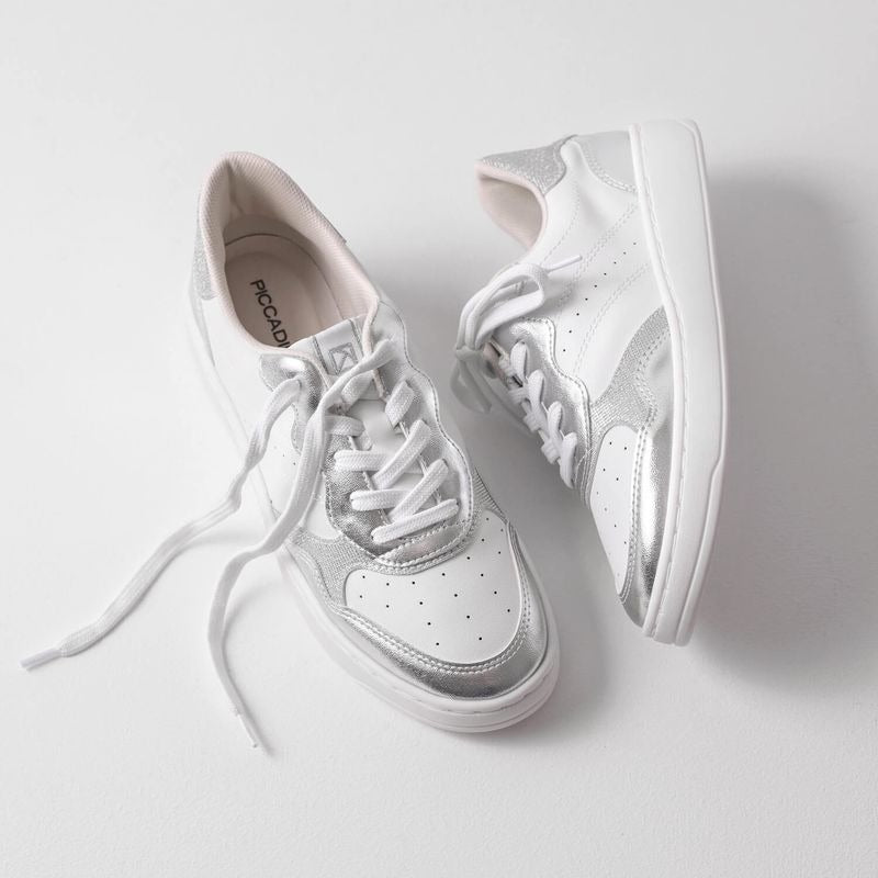 Zapatilla Beta Blanco/Plata
