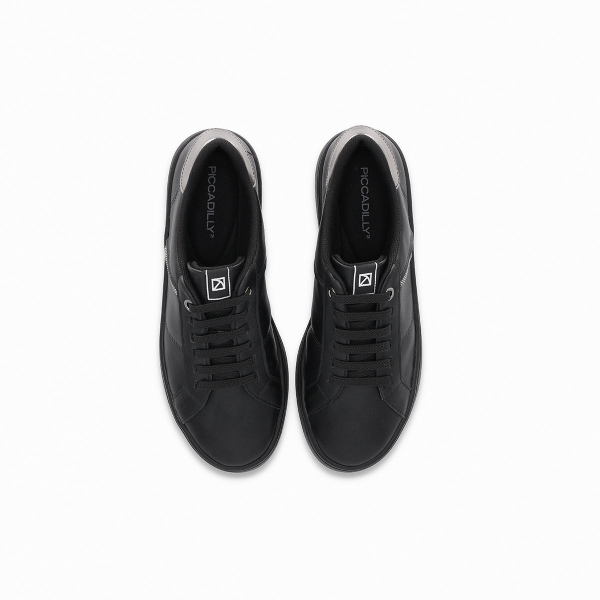 Zapatilla Beta Negro/Peltre