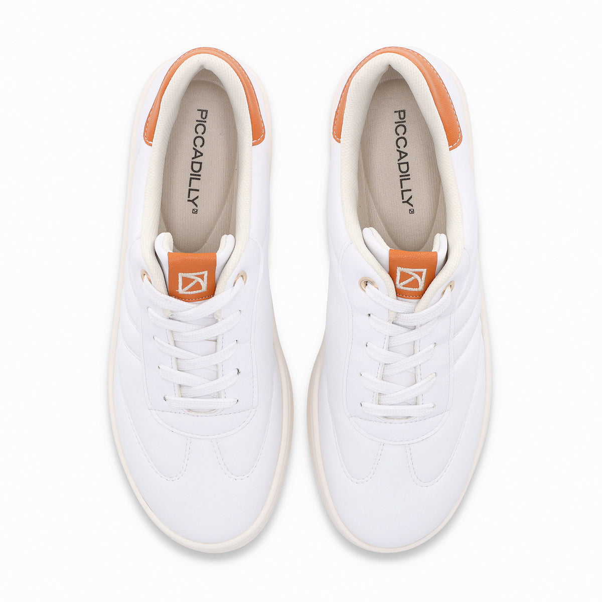 Zapatilla Beta Blanco/Naranja