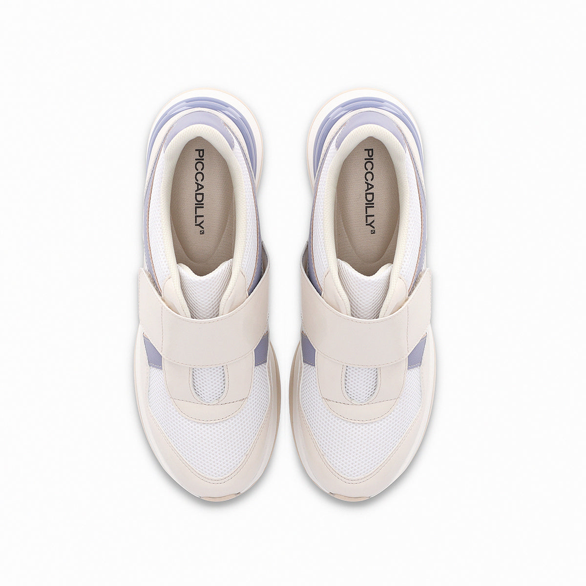 Zapatilla Nina Natural/Lavanda