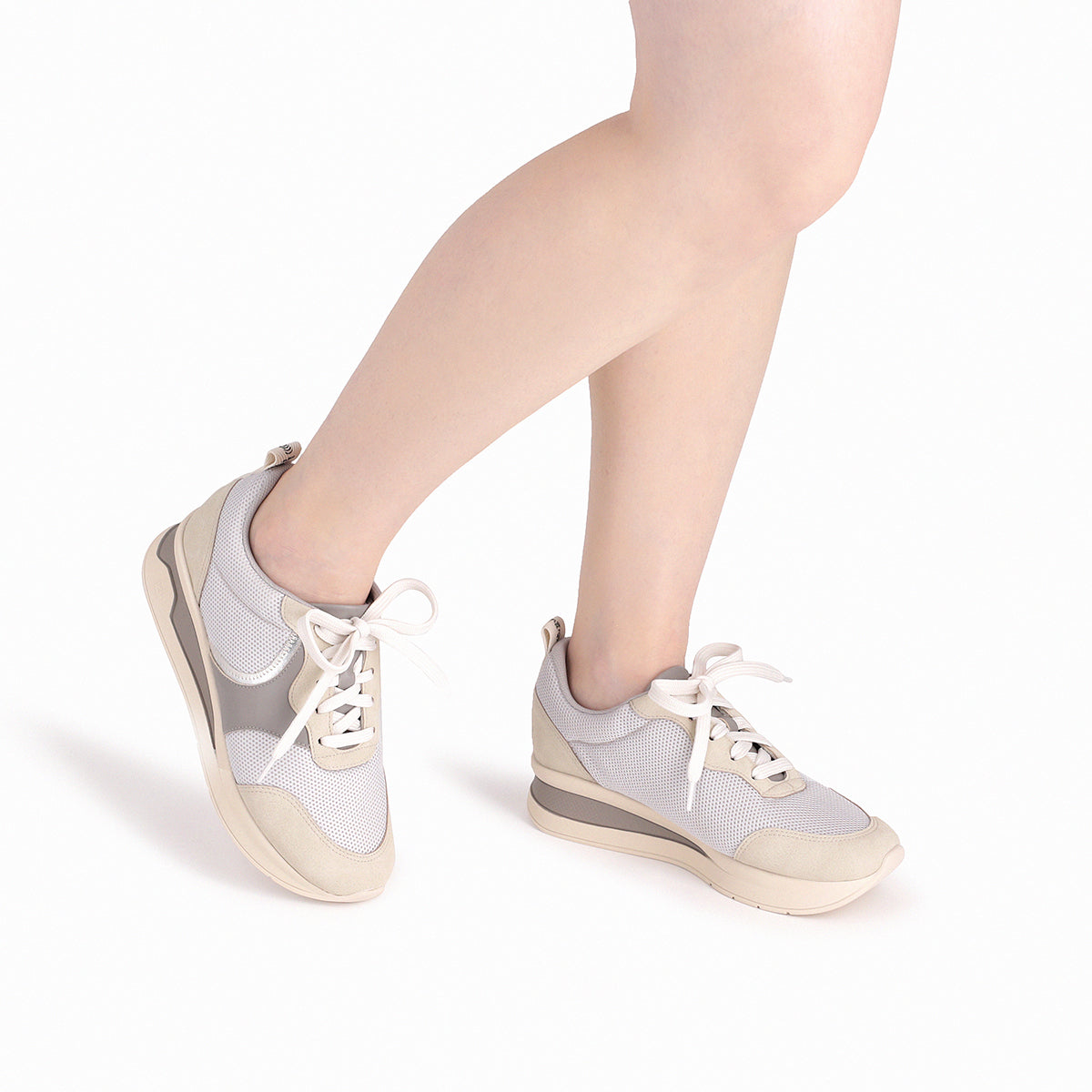 Zapatilla Jessica Gris/Plata