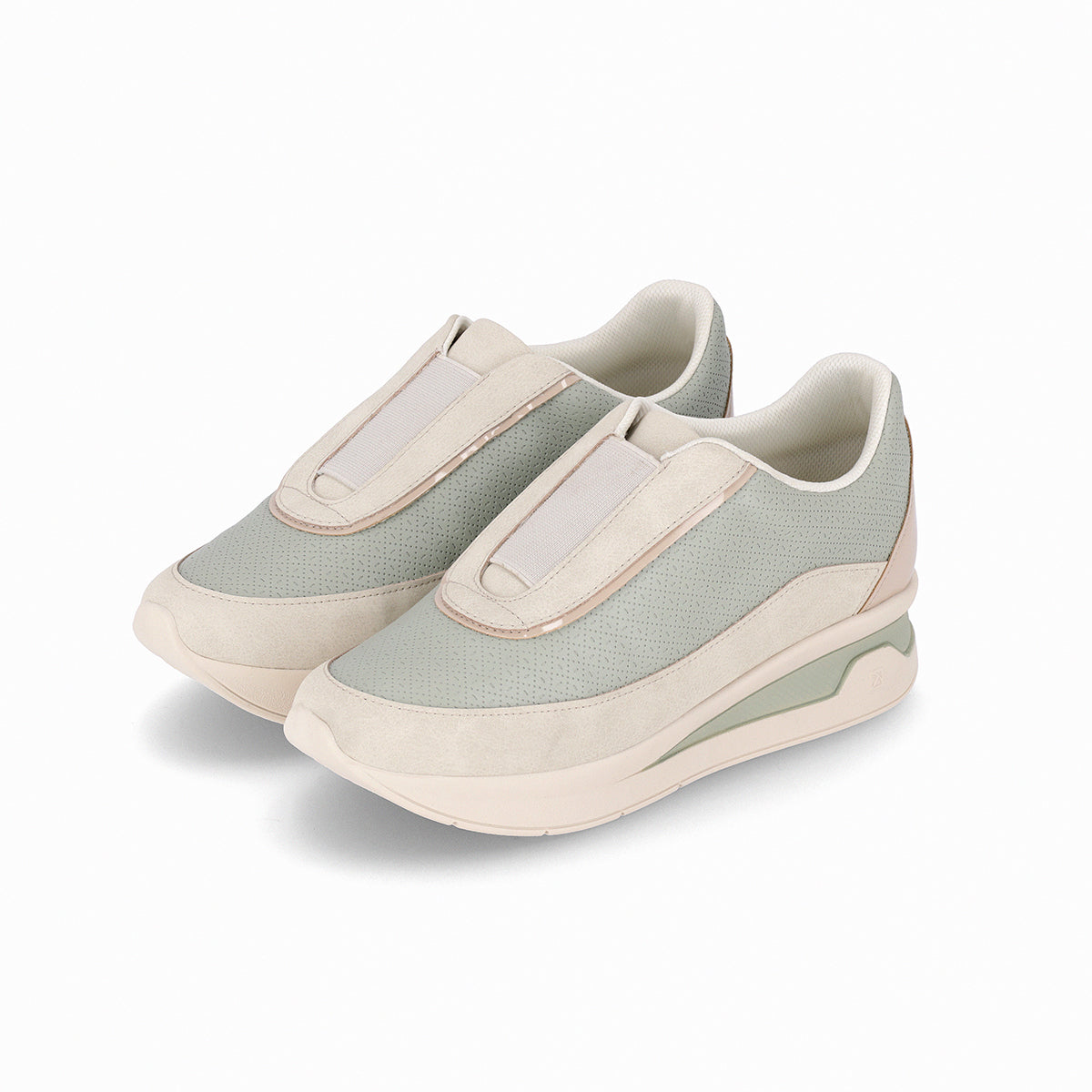 Zapatillas Jessica Natural/Verde