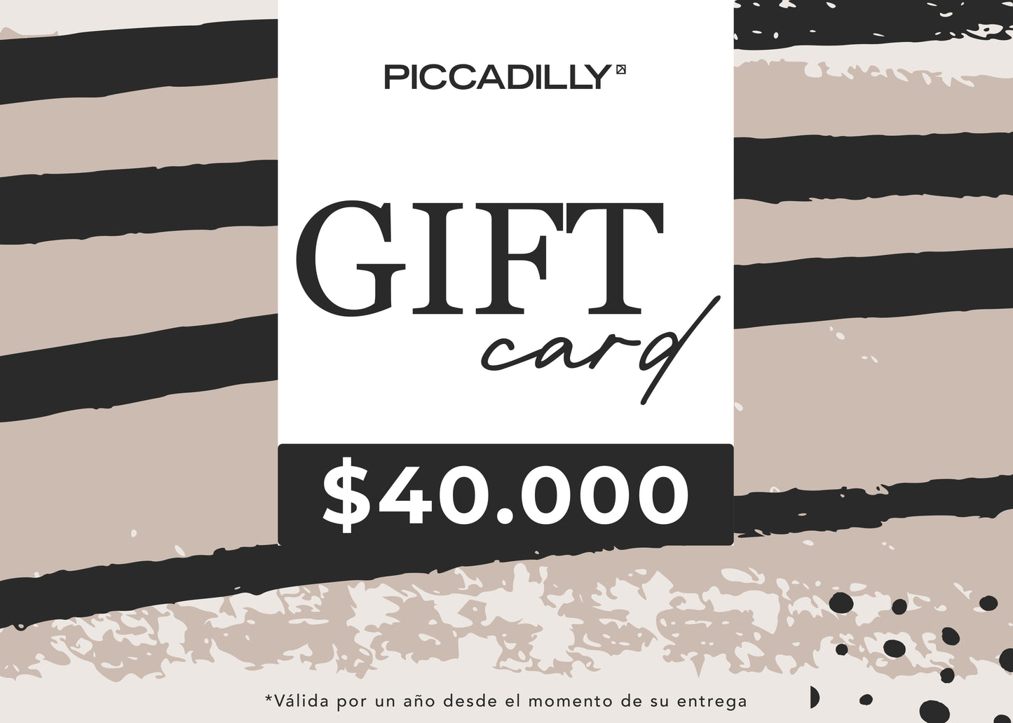 GiftCard Piccadilly