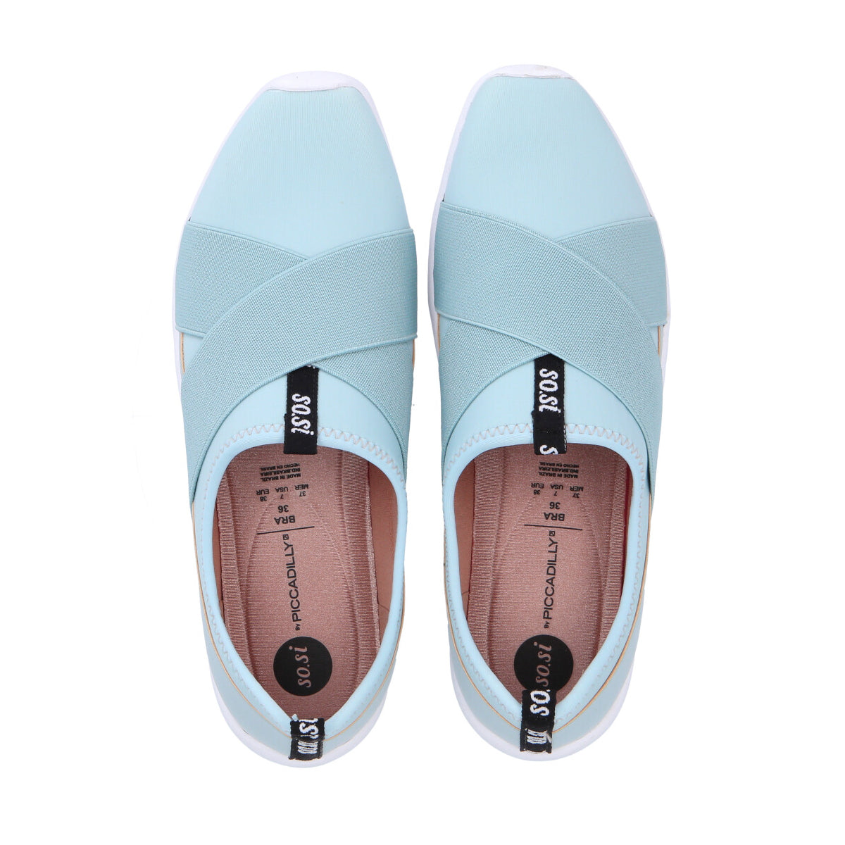 Zapatillas Amanda 6764 Azul