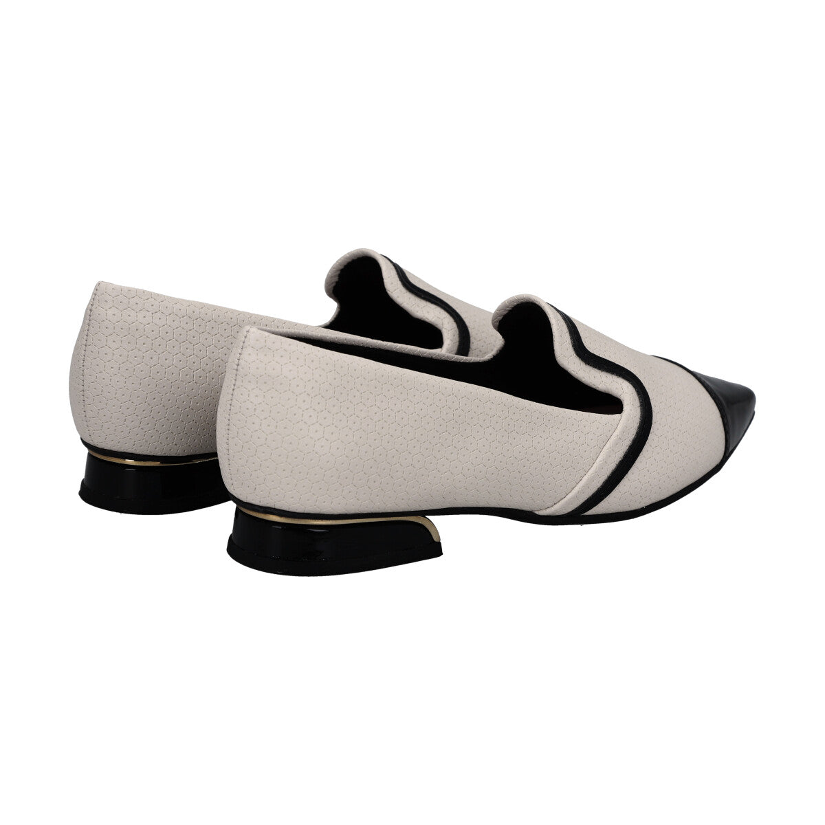 Zapato Ana Blanco/Negro