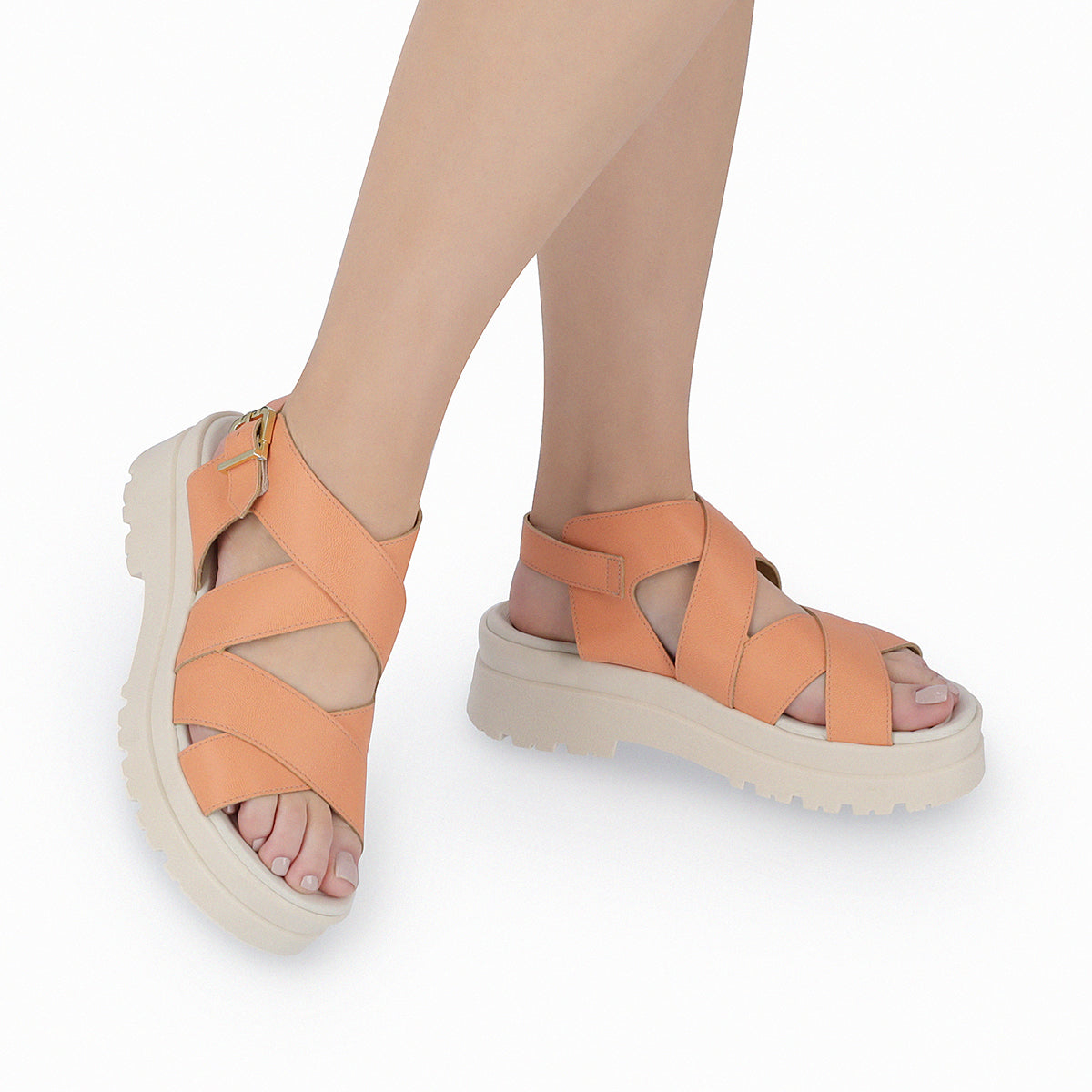 Sandalia Claudia Salmón