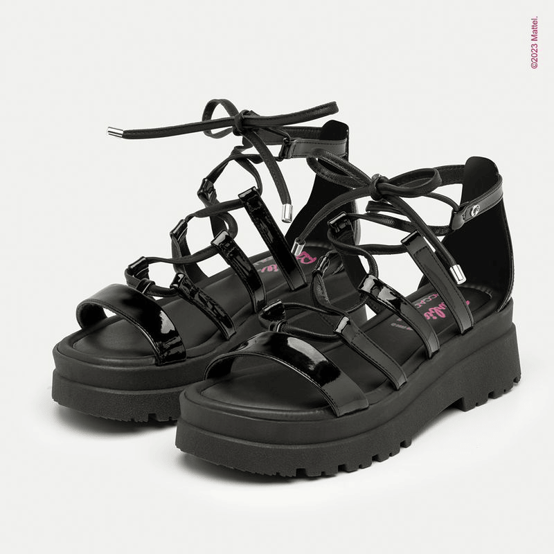 Sandalia Barbie 220072 Negro
