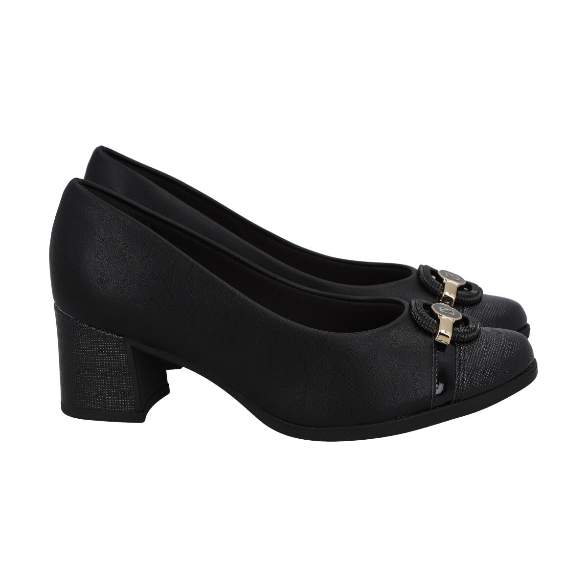 Zapato Denubia Dorado/Negro