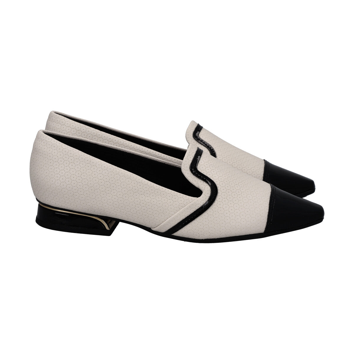 Zapato Ana Blanco/Negro