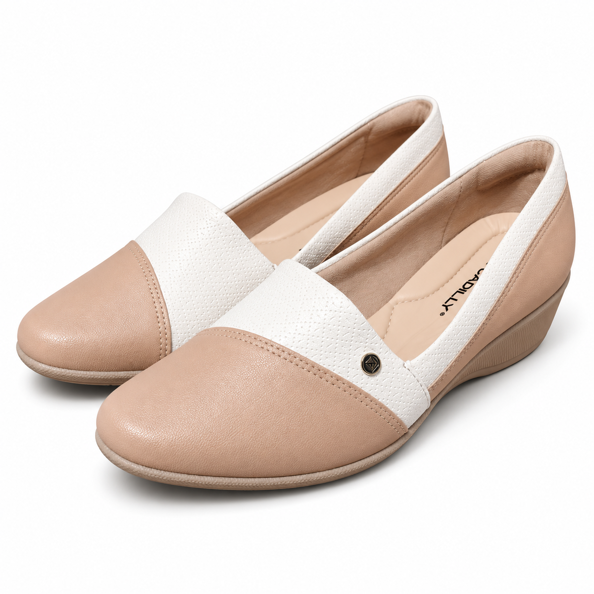 Zapato Ivone Rosa/Blanco