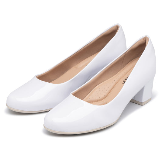 Zapato Laura Blanco Charol Piccadilly