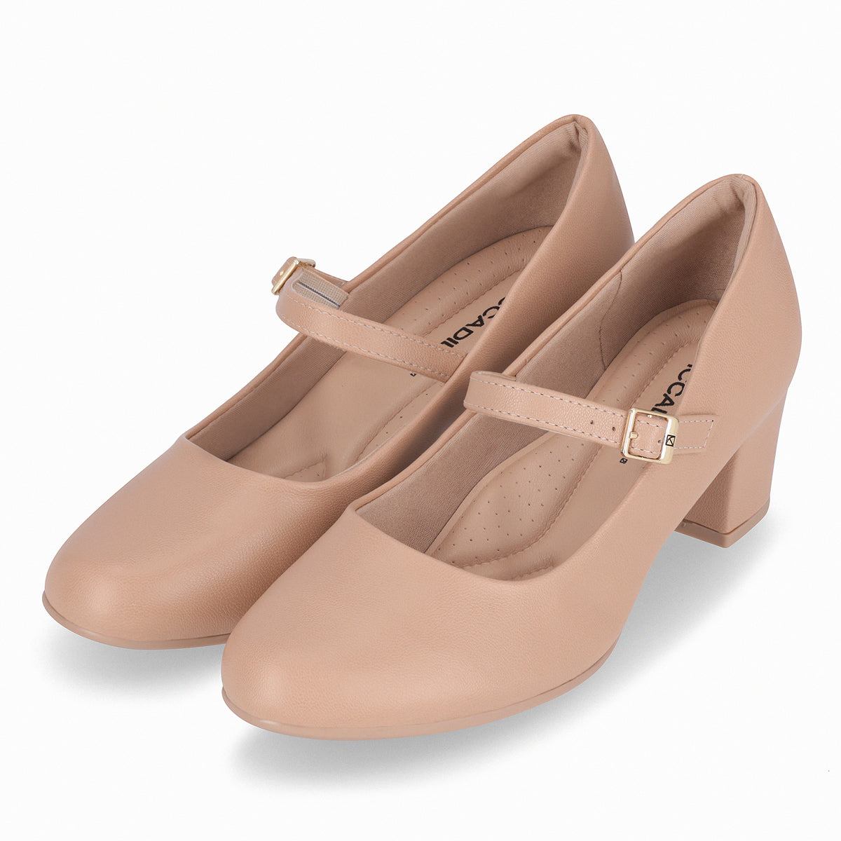 Zapato Mary Jane Laura 01 Nude