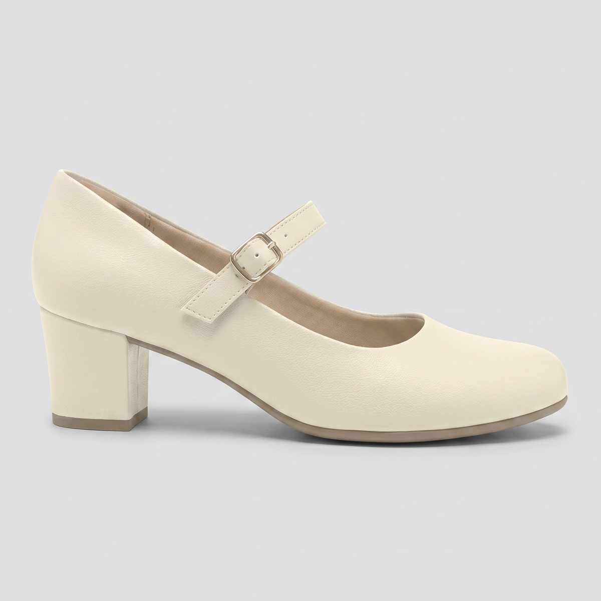 Zapato Mary Jane Laura 04 Crema