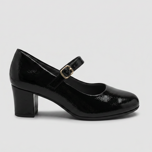 Zapato Mary Jane Laura 04 Negro/Charol