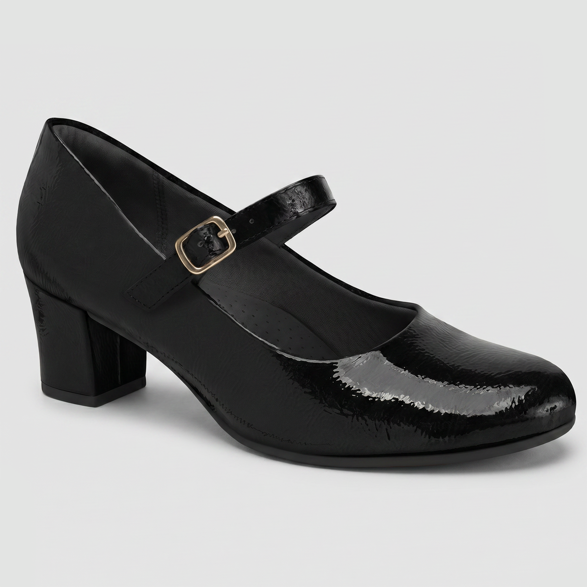 Zapato Mary Jane Laura 04 Negro/Charol