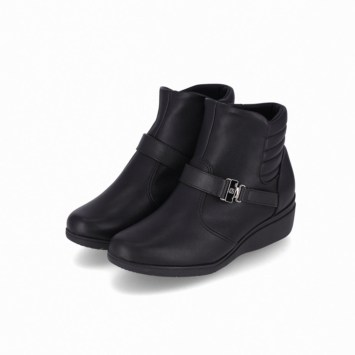 Bota Beth Anabela Negro Piccadilly