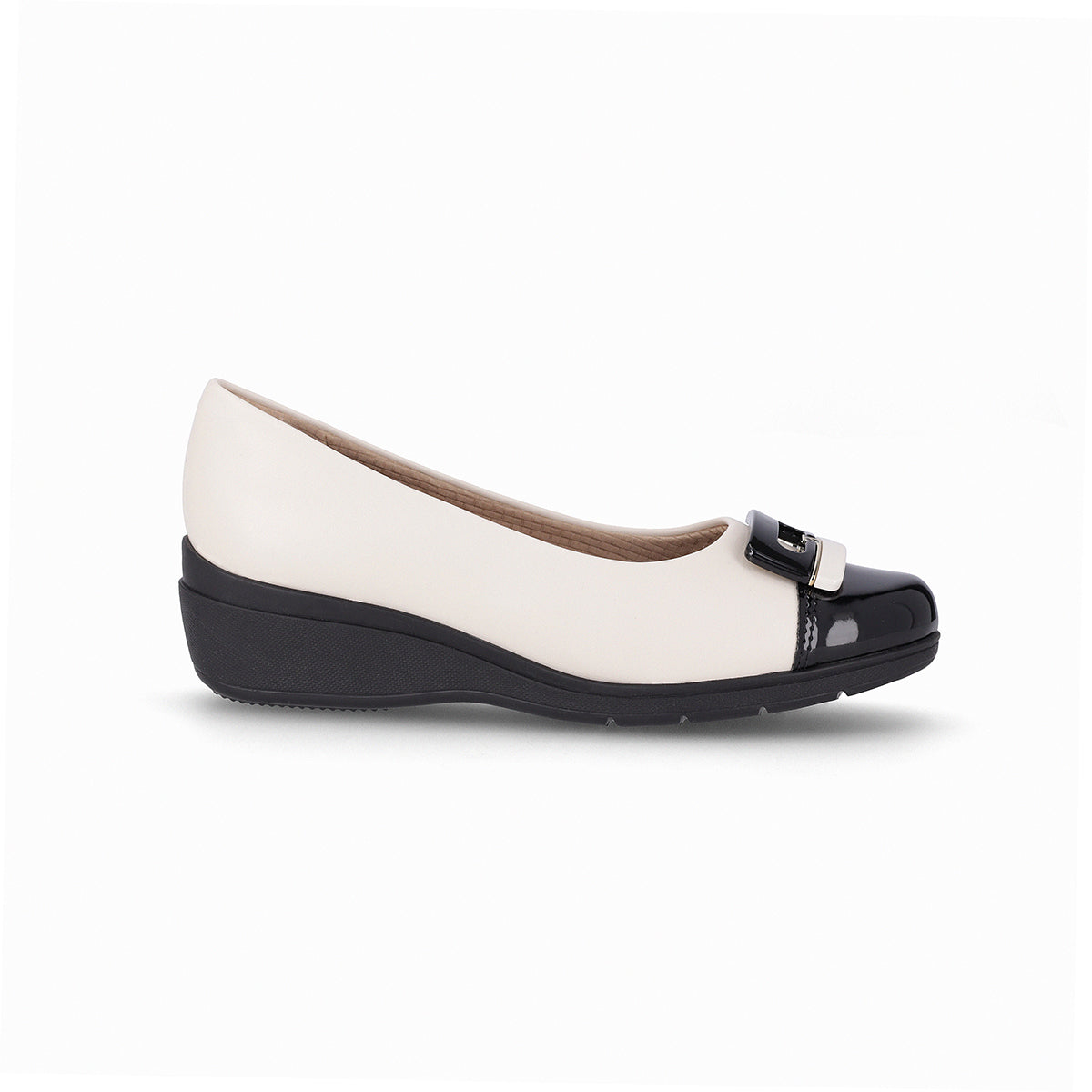 Zapato Beth Anabella Negro/Blanco Piccadilly