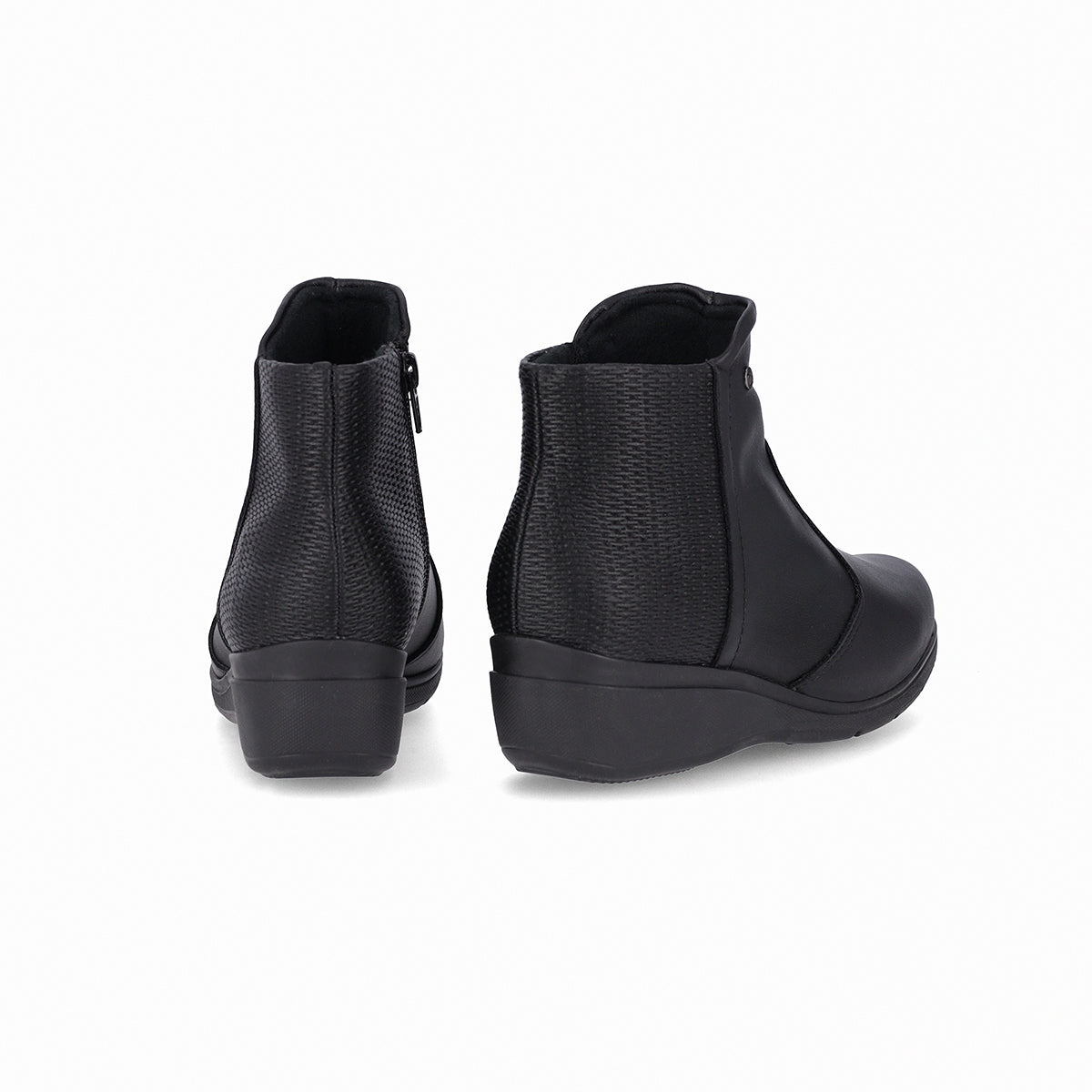 Bota Beth Anabela Negro 250 Piccadilly