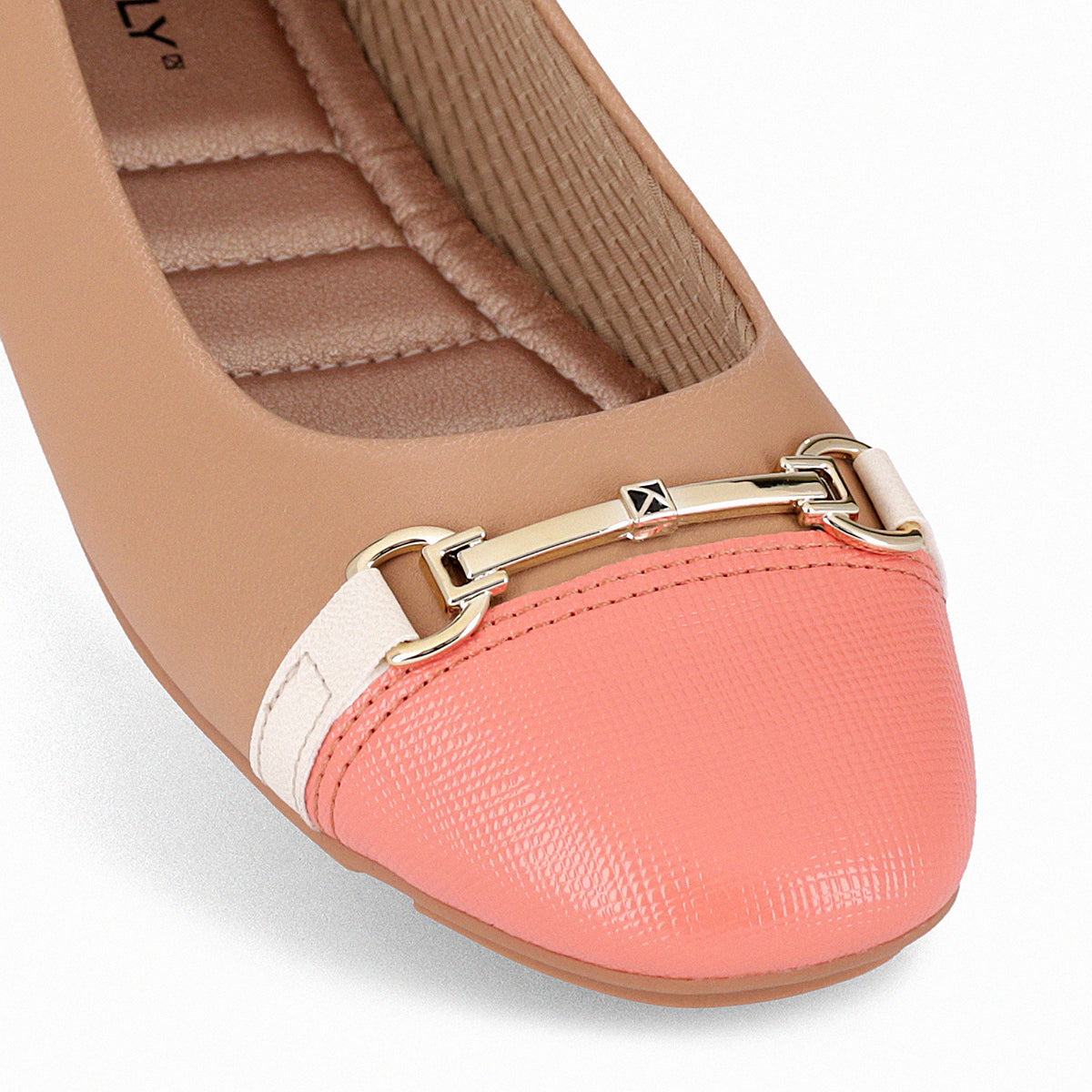Zapato Michele Nude/Coral Piccadilly
