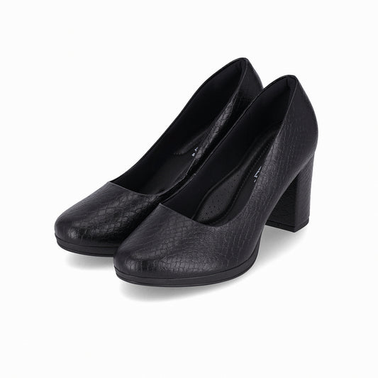 Zapato Deise Negro Crocco Piccadilly