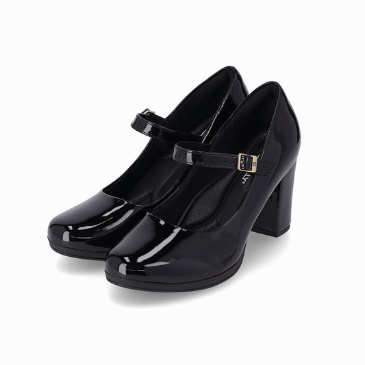 Zapato Mary Jane Deise Negro Piccadilly