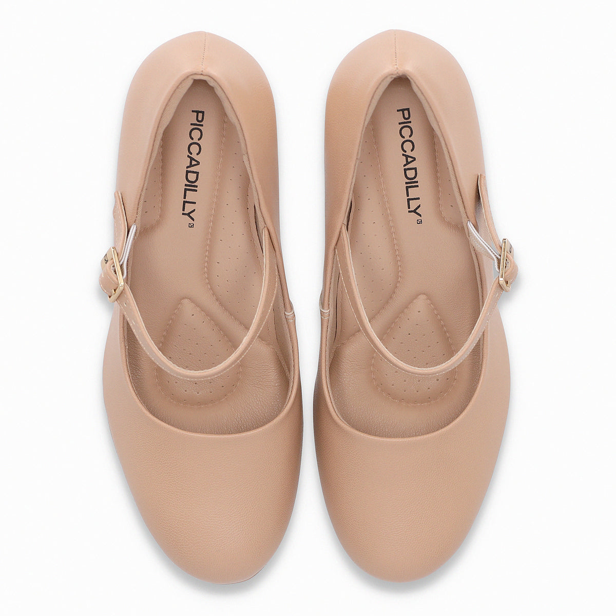 Zapato Mary Jane Deise 012 Nude