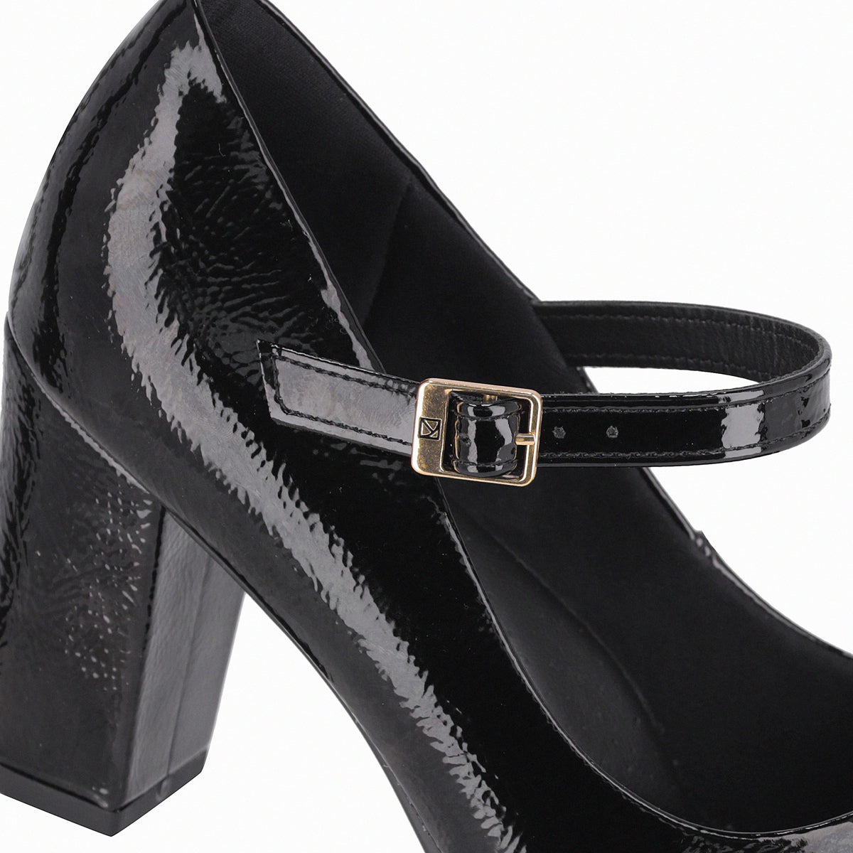Zapato Mary Jane Deise Negro/Charol