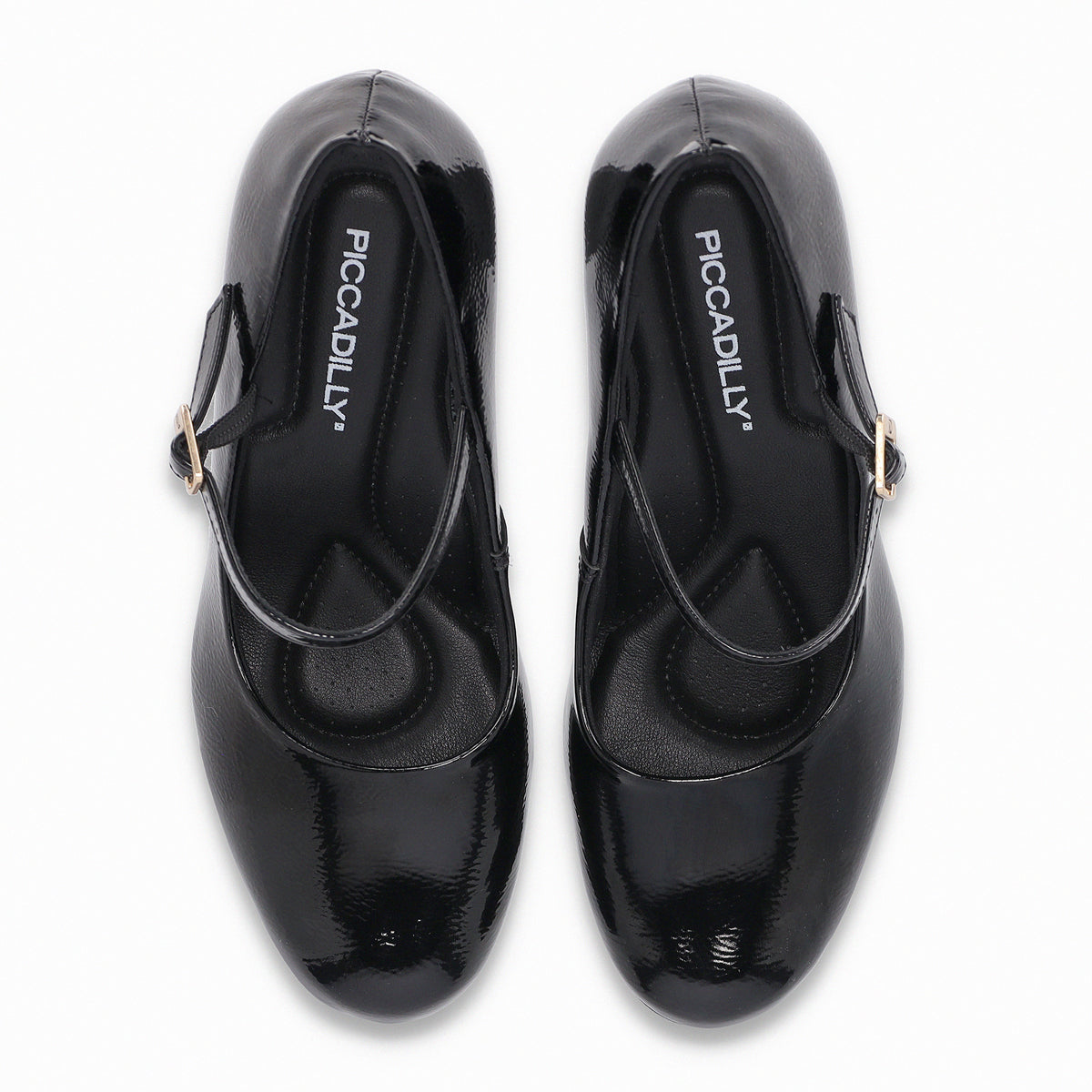 Zapato Mary Jane Deise Negro/Charol