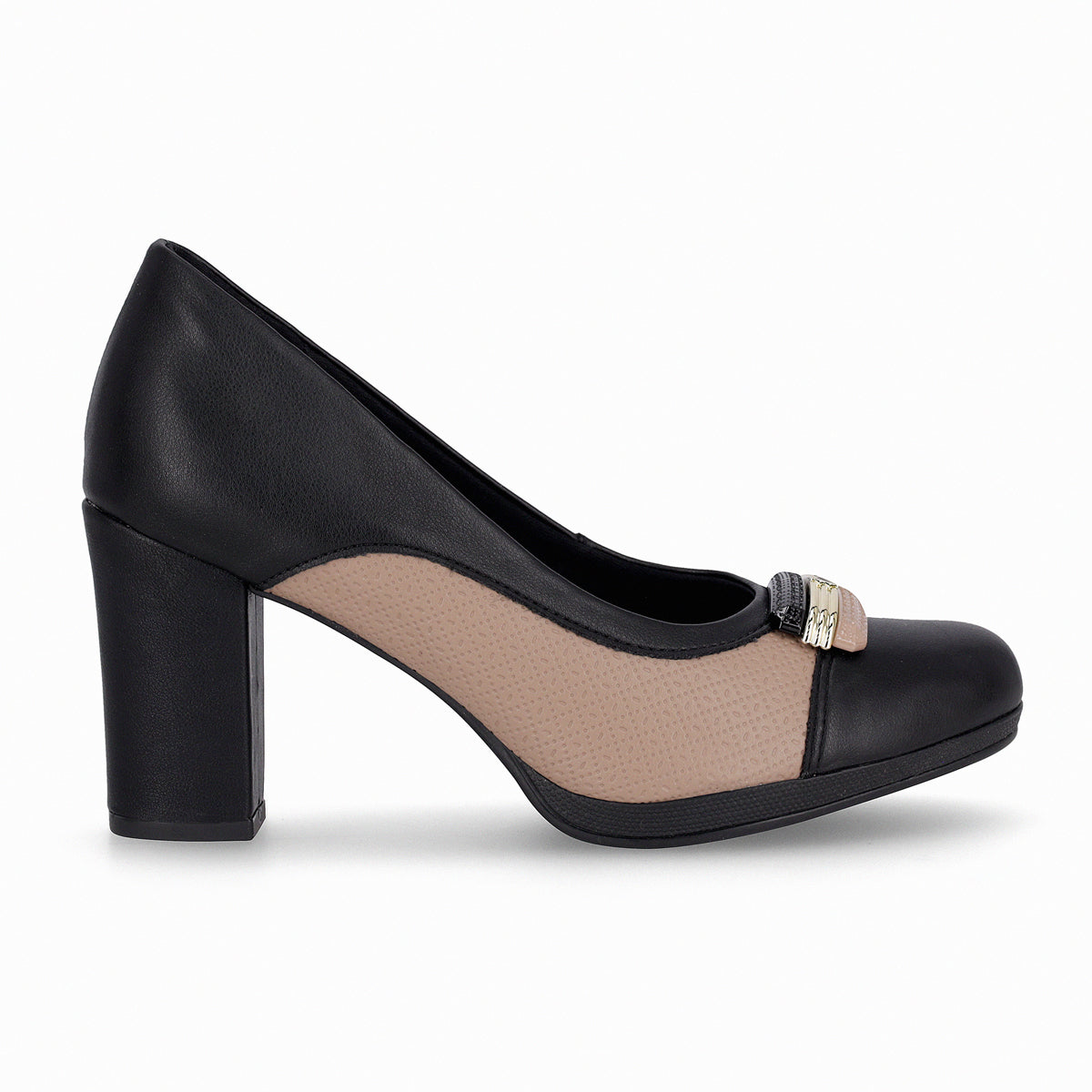 Zapato Deise 013 Negro/Nude