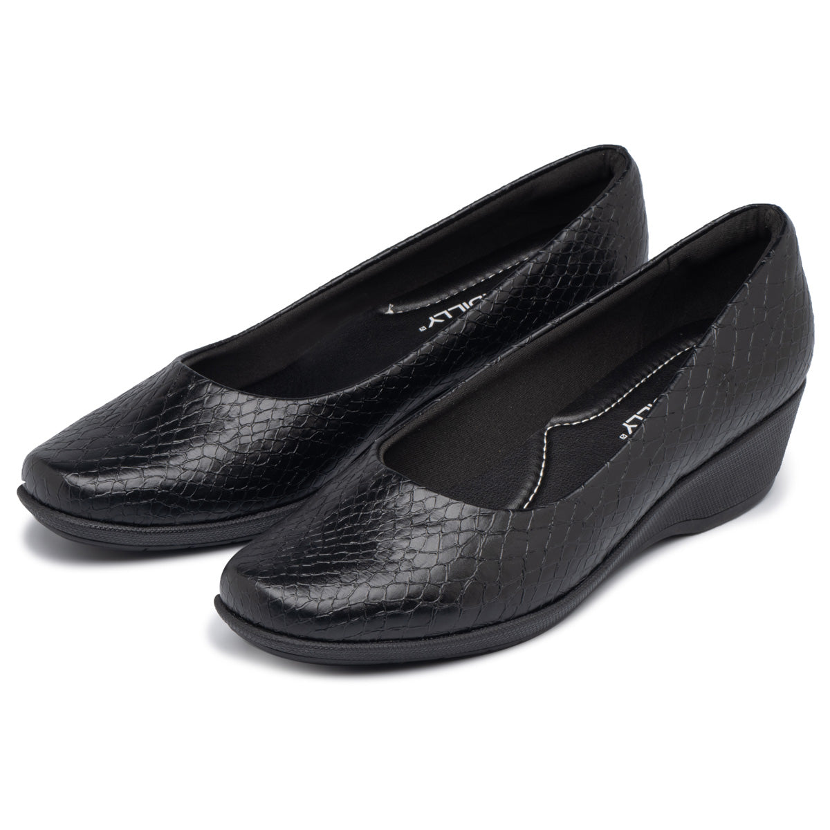 Zapato Ivone Negro/Snake