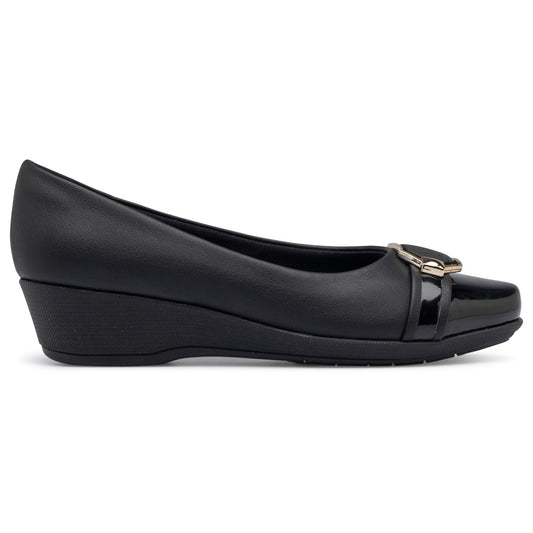 Zapato Ivone Negro/Hebill
