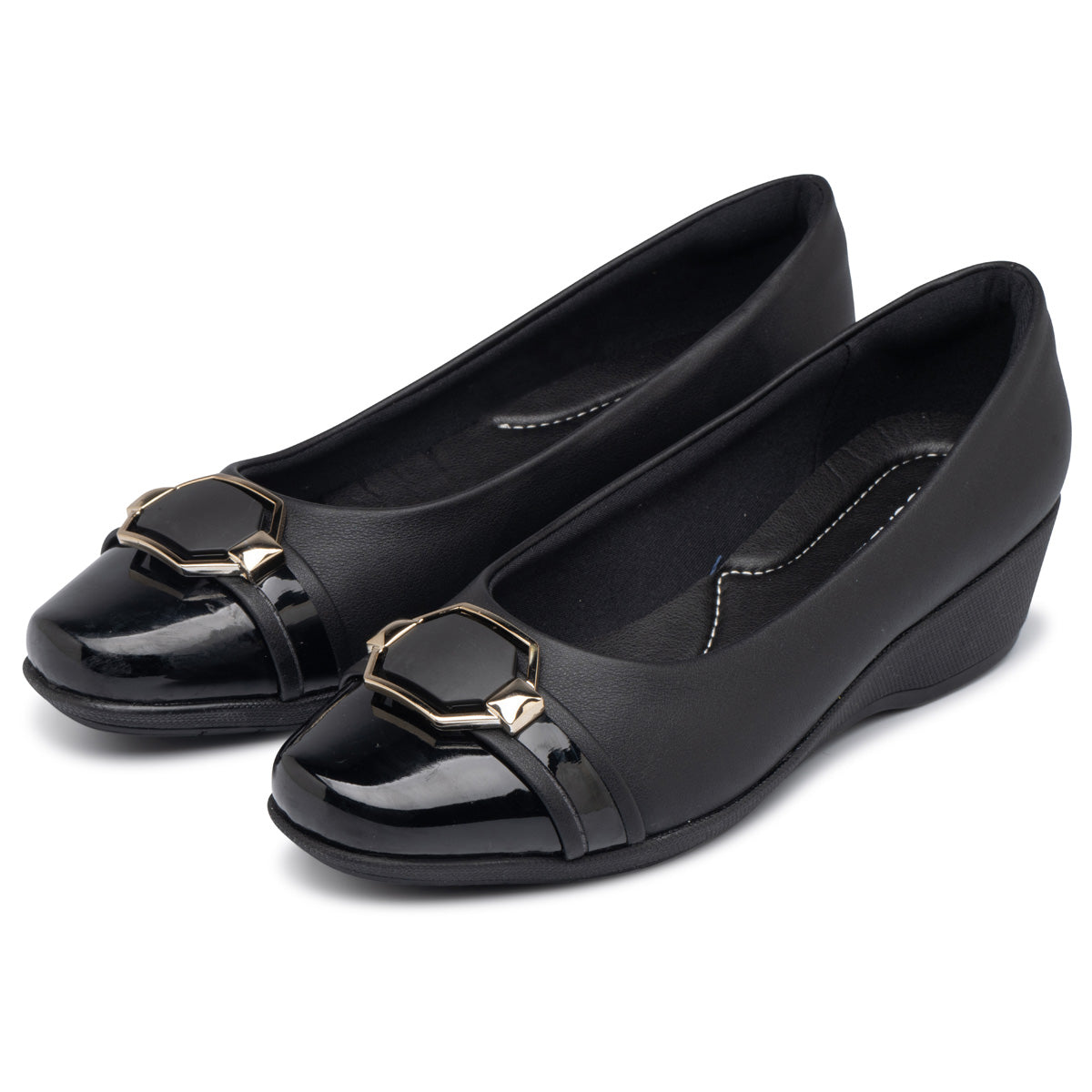 Zapato Ivone Negro/Hebill