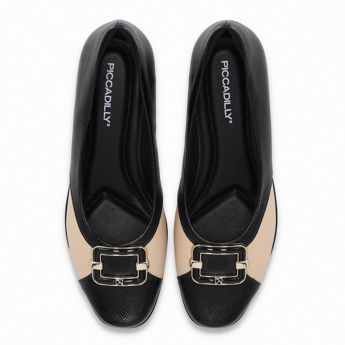 Zapato Ivone 04 Negro/Beige