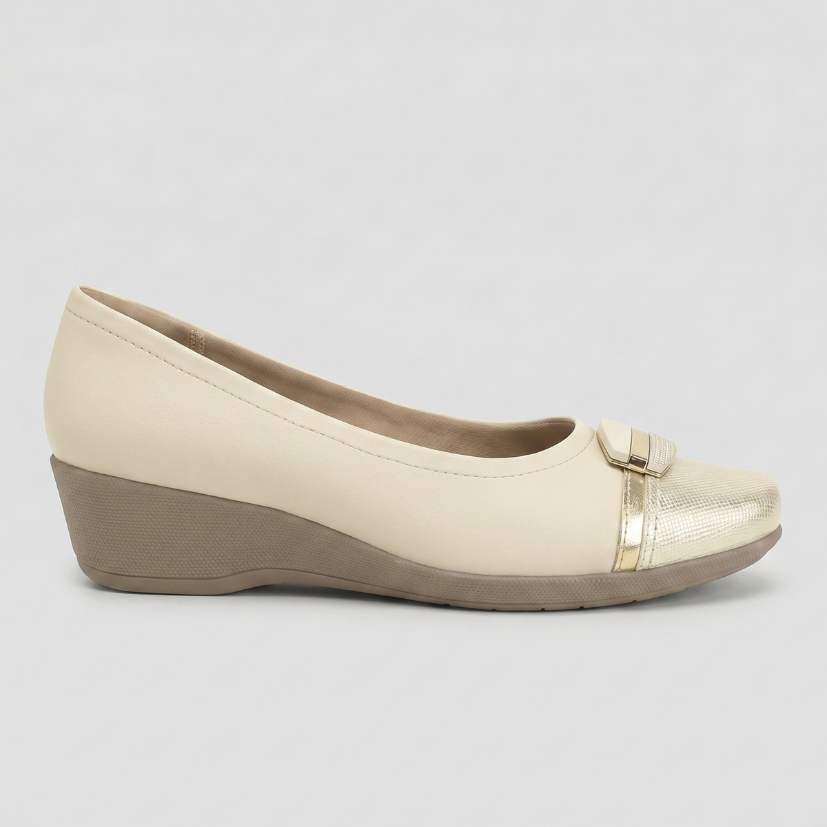 Zapato Mujer Crema/Dorado Ivone Piccadilly