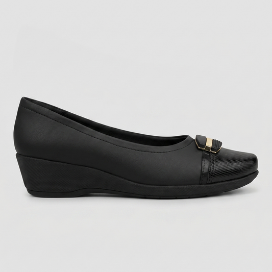 Zapato Ivone Negro/Dorado