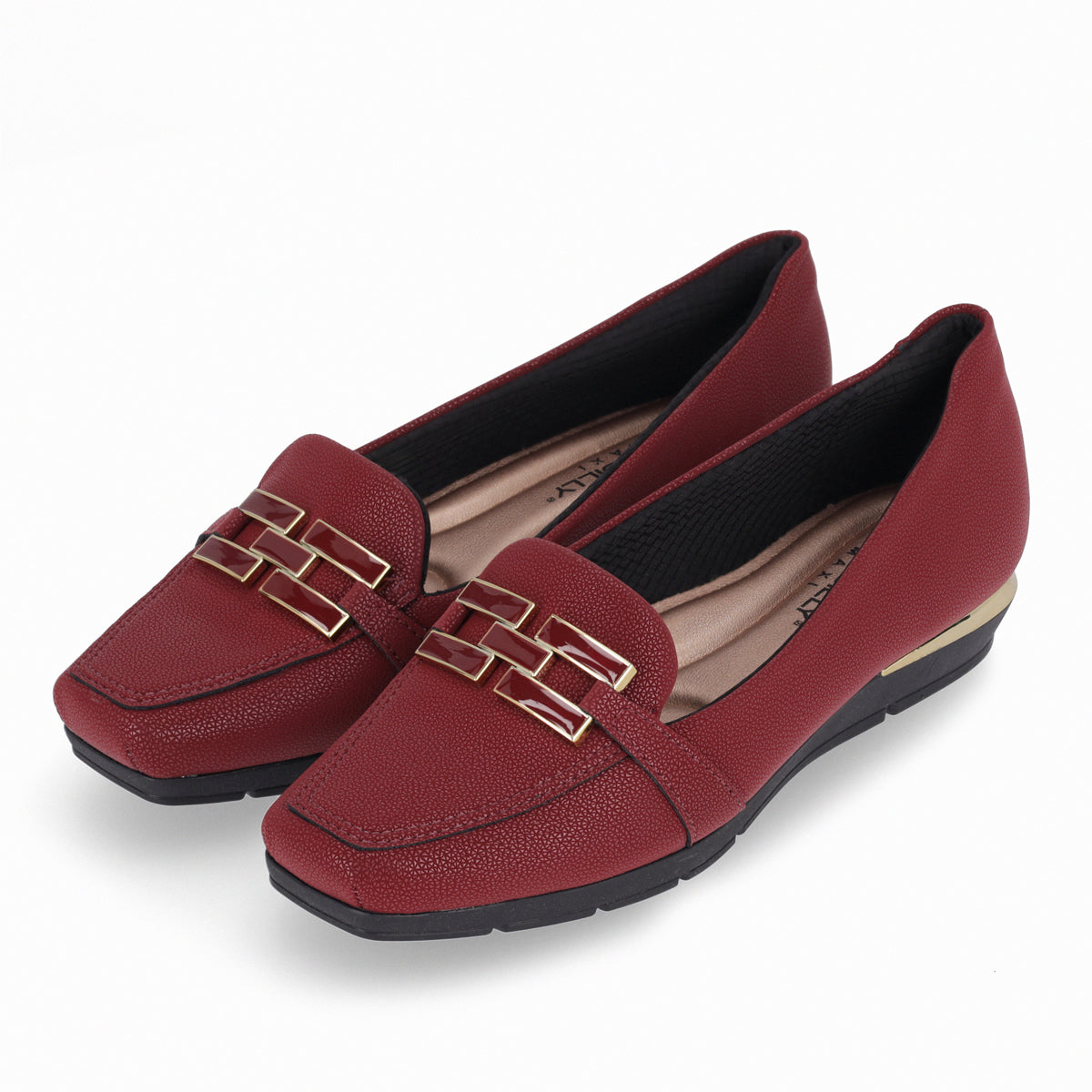 Zapato Fernanda 55  Burdeo