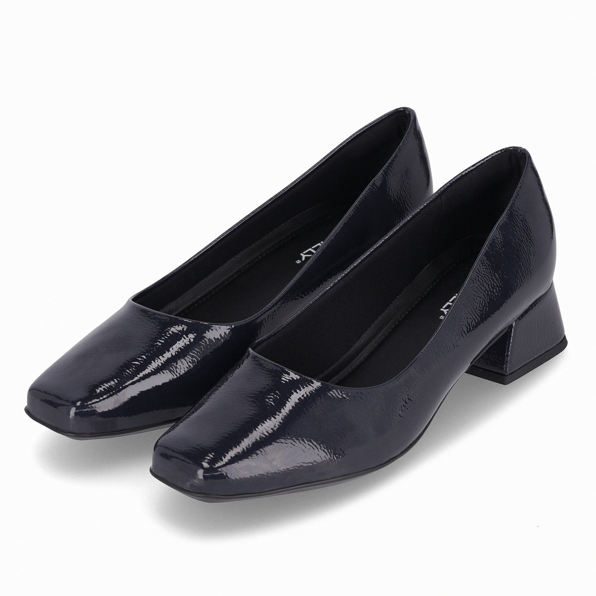 Zapato Tati  Azul/Charol