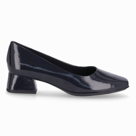 Zapato Tati  Azul/Charol