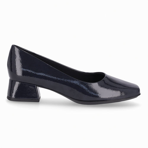 Zapato Tati  Azul/Charol