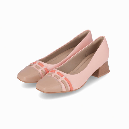 Zapato Tati Nude/Rosa Piccadilly